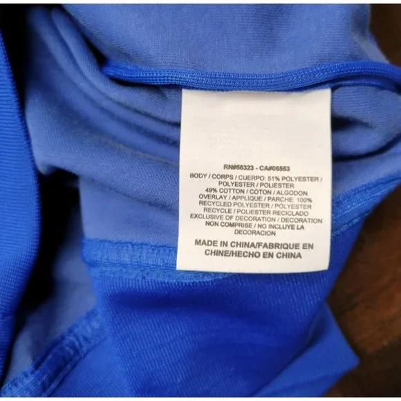 Nike Sportswear Mens Blue Black Victory Track Full Zip Jacket‎ 426769-442  XXL - Picture 9 of 11